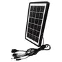 Painel Solar Placa Carregador Portátil para Celular Tablet Notebook USB 6V 3.5W