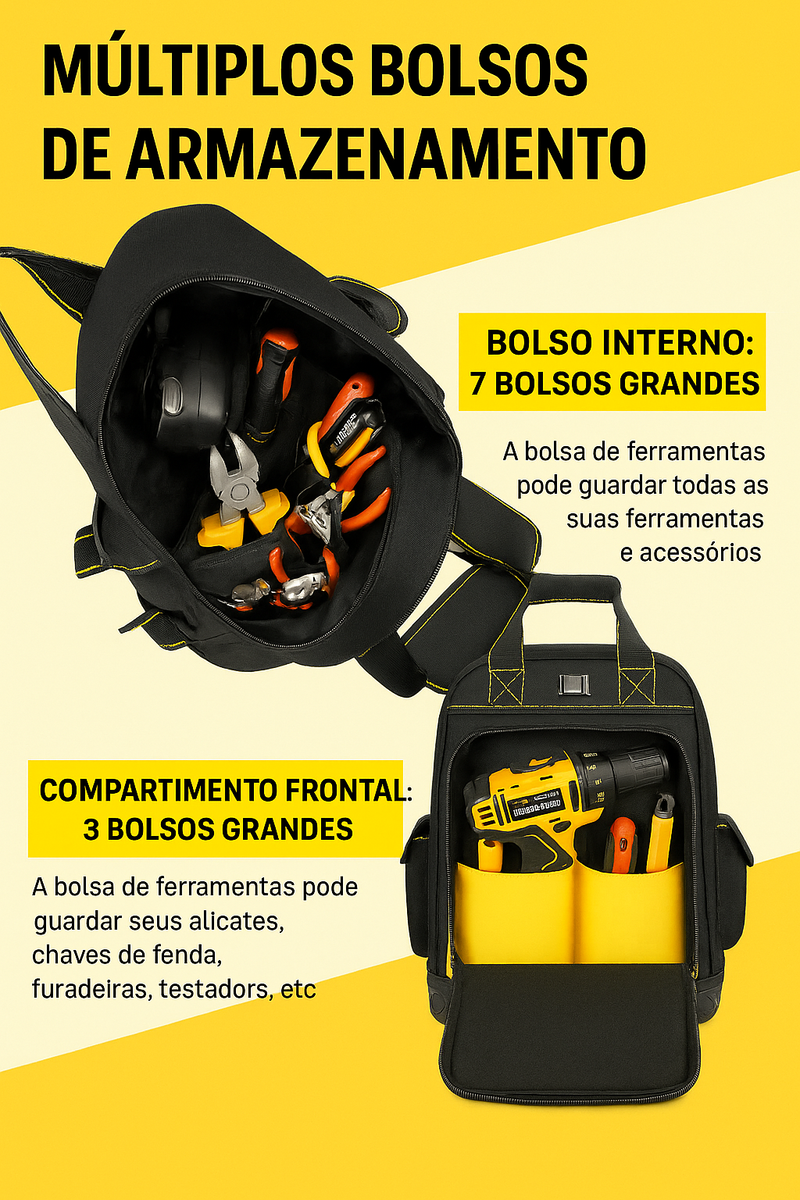 Mochila para Ferramentas AIRAJ