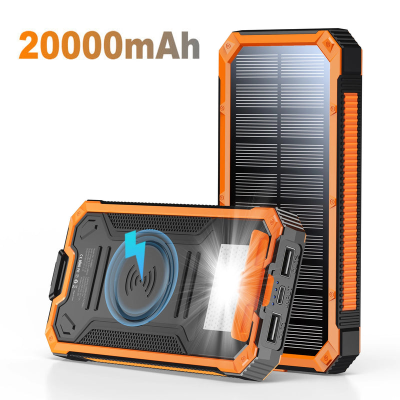 Power Bank Solar 200000mAh